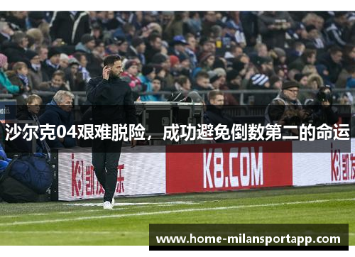 沙尔克04艰难脱险，成功避免倒数第二的命运